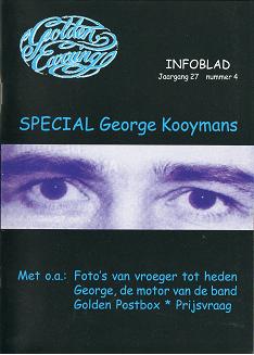 Golden Earring fanclub magazine 2000#4 front cover